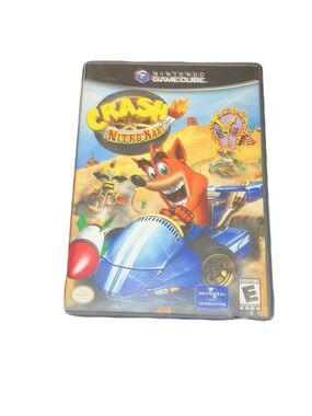 crash bandicoot  Nintendo Crash Nitro Kart - Blue Artwork